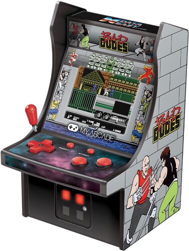 My Arcade - Bad Dudes Micro Player Arcade Machine - 6 Inch Collectable
