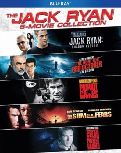 The Jack Ryan 5-Movie Collection Boxed Set, Widescreen, O-Card Packaging,  Dolby on 