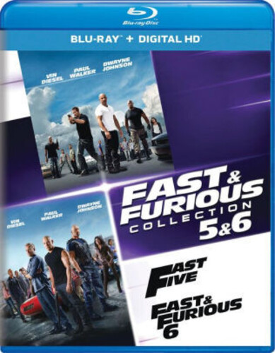 The Fast & The Furious [Movie] - Fast & Furious Collection: 5 & 6 (2pc) / (2pk)