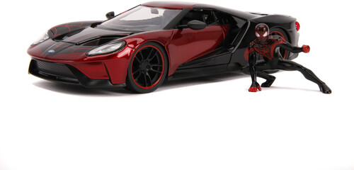 1:24 2017 FORD GT W/ MILES MORALES FIGURE