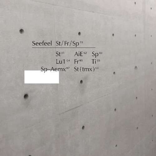 Seefeel - St / Fr / Sp vinyl record cover