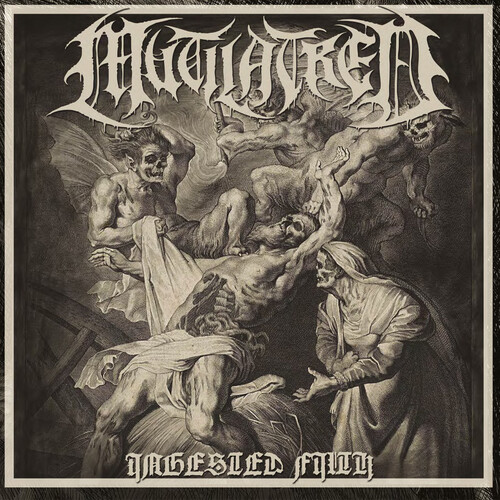 Mutilatred - Ingested Filth (Ep) vinyl record cover