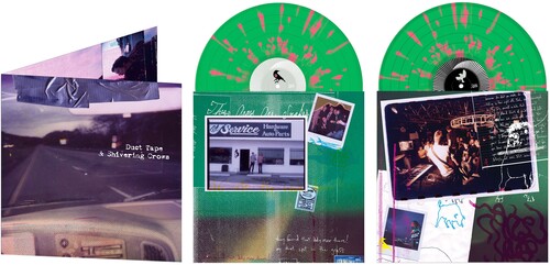 Duct Tape & Shivering Crows (green & pink splatter)