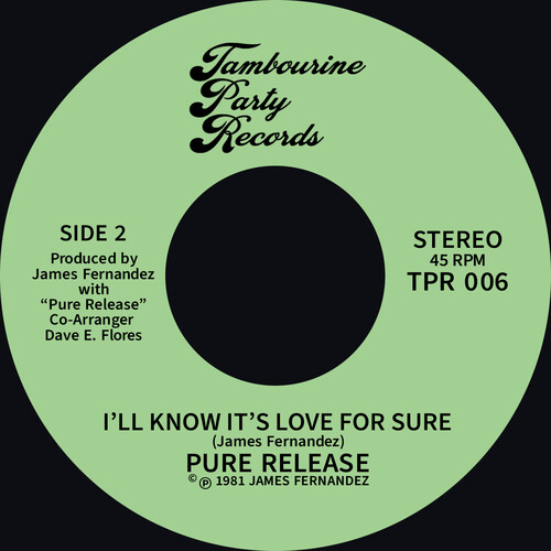 Pure Release - I'll Know It's Love For Sure / (You've Gotta) Stop, Look And Listen