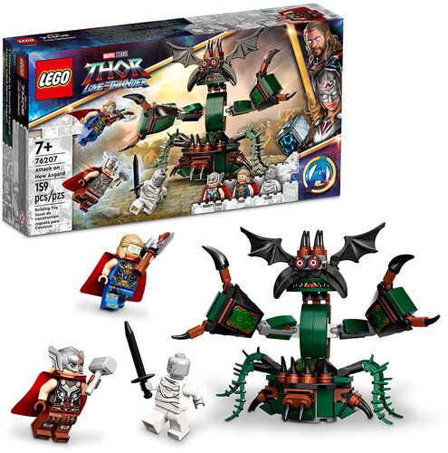 SUPER HEROES THOR ATTACK ON NEW ASGARD