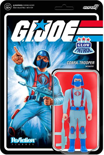 G.I. Joe - G.I. Joe Wave 1b - Cobra Trooper Y-Back (Glow)
