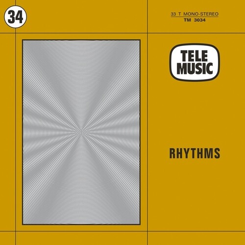 Tonio Rubio - Rhythms (Tele Music) vinyl record cover