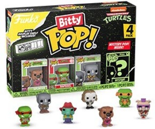 BITTY POP TMNT SPLINTER 4 PACK