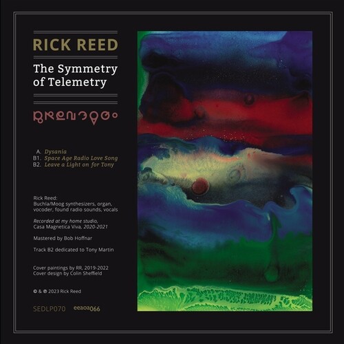 Rick Reed - Symmetry Of Telemetry vinyl record cover