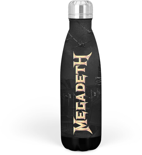 MEGADETH DRINK BOTTLE LOGO|alliance entertainment