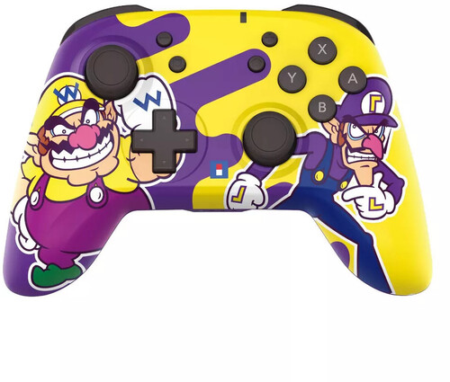 Switch Accessory:  Wireless Controller - HORI-Pad - Wario & Waluigi:  Officially Licensed by Nintendo