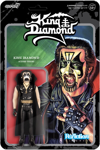 KING DIAMOND REACTION FIGURES - KING DIAMOND