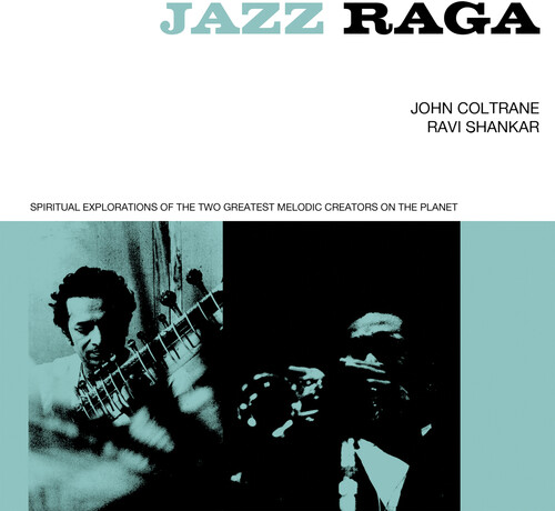 John Coltrane / Shankar,Ravi - Jazz Raga: Spiritual Exploration Of The 2 Greatest vinyl record cover