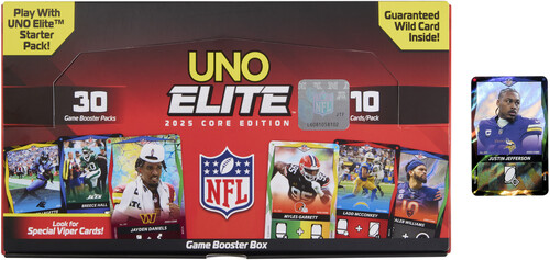 UNO ELITE NFL 2025 CORE EDITION BOOSTER BOX