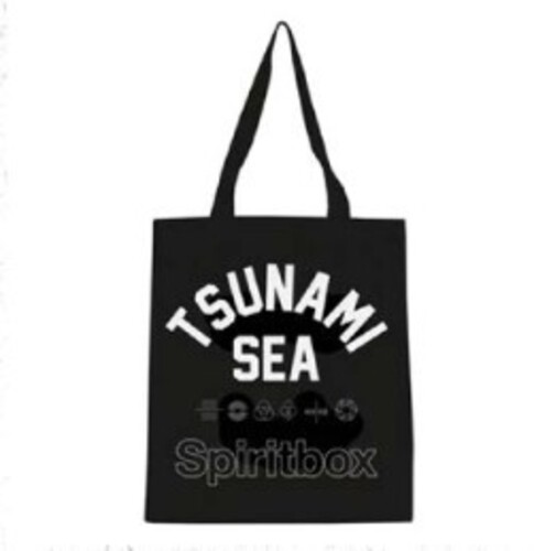 Rocksax - Spiritbox - Tsunami Sea Logo - Eco-Friendly Tote/Double Handle Bag (Black)