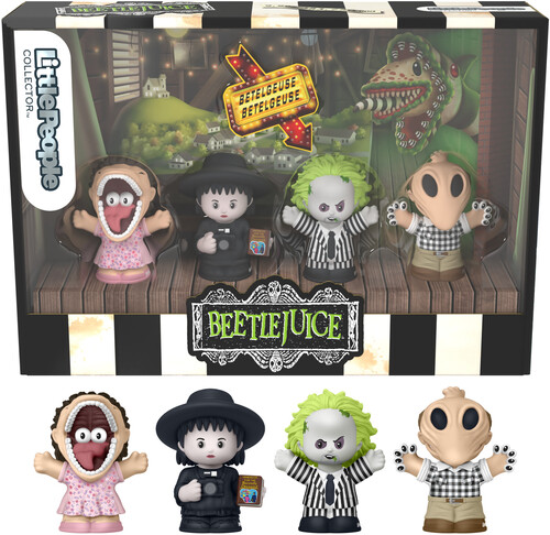 LITTLE PEOPLE COLLECTOR BEETLEJUICE SE 4 PACK