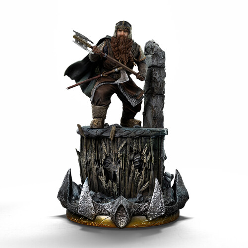 LORD OF THE RINGS GIMLI UNLEASHED ART SCALE 1/ 10