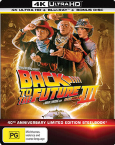 Back to the Future III (40th Anniversary) (Steelbook) [Import]