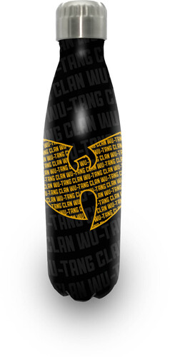 ROCKSAX WU-TANG DRINK BOTTLE: YELLOW WU-TANG LOGO