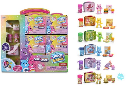 LUNCH BOX BUDDIES CARE BEARS BLIND BOX DISPLAY