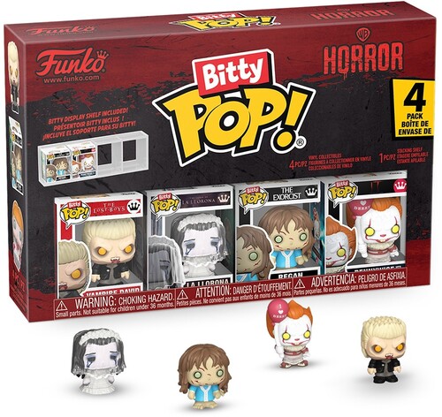 BITTY POP HORROR DAVID 4 PACK