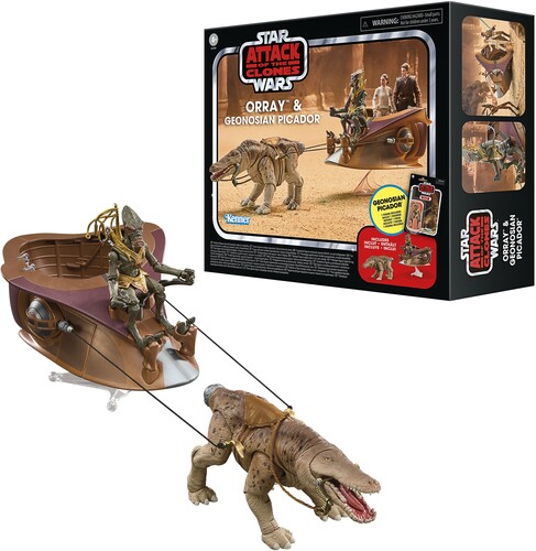 SW: AOTC VINTAGE ORRAY & GEONOSIAN PICADOR SET