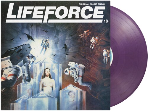 Henry Mancini (Colv) (Ltd) (Ogv) (Purp) (Red) - Lifeforce - O.S.T. vinyl record cover