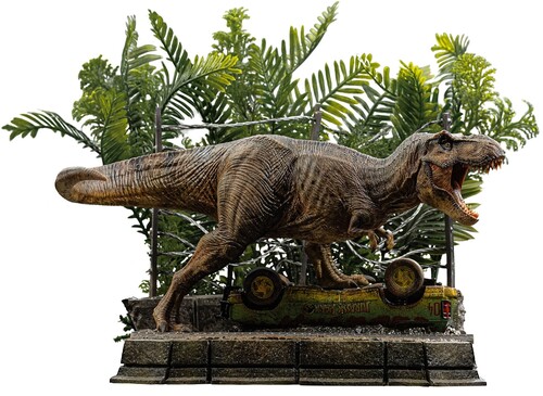 JURASSIC PARK T-REX BREAKOUT ICONS STATUE