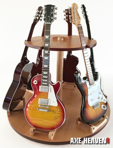 AXE HVN WOOD HANDCRAFTED MINI GUITAR STAND