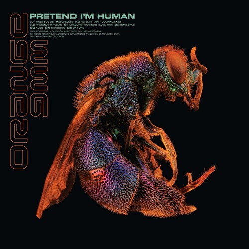 Orange 9mm - Pretend I'm Human vinyl record cover