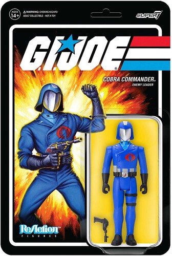 G.I. JOE REACTION FIGURES W1A - COBRA COMMANDER