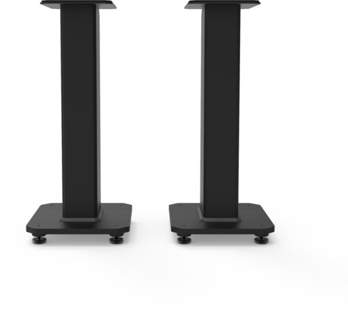 Kanto SX22 22" Tall Fillable Speaker Stands with Isolation Feet - Pair (Black)