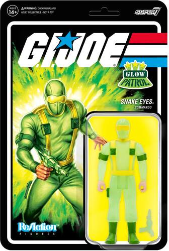 G.I. Joe - G.I. Joe Figures Wave 1b Snake Eyes (Glow Patrol)