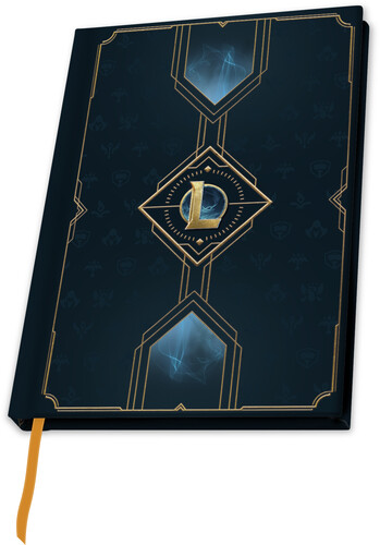 Notebook - League Of Legends - A5 Notebook Hexteck Logo