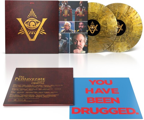 Orbital (Blk) (Colv) (Gol) (Ltd) (Smok) - Pentaverate (Soundtrack For The Netflix Series) vinyl record cover