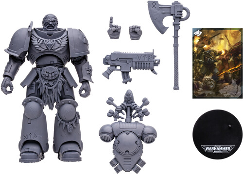 WARHAMMER 40000 WV7 - SPACE WOLVES WOLF GUARD (AP)