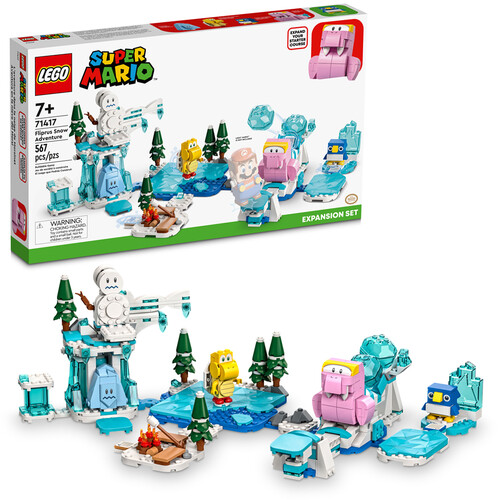 SUPER MARIO FLIPRUS SNOW ADVENTURE EXPANSION SET