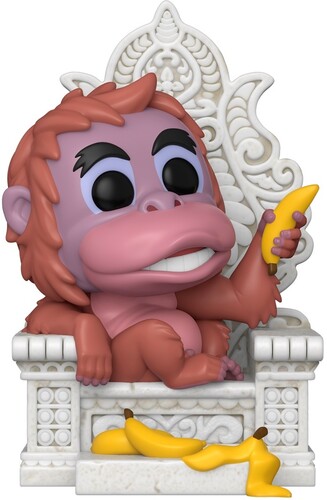 POP DELUXE THE JUNGLE BOOK S2 KING LOUIE ON THRONE