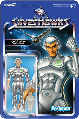 SILVERHAWKS WAVE 01 - QUICKSILVER (TOY VERSION)