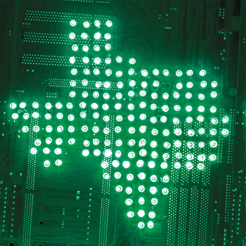 Texas - Green/Silver