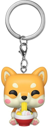 KEYCHAIN FOODS RAMEN SHIBA