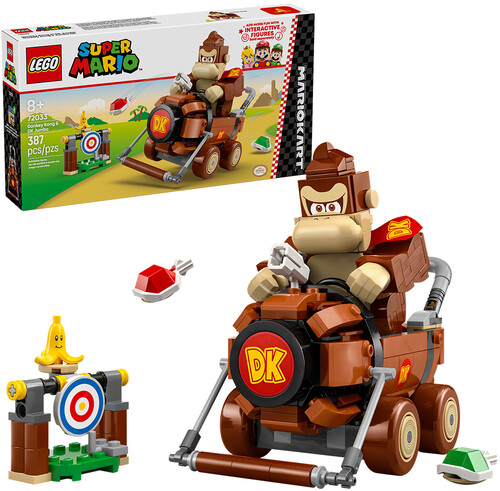 LEGO SUPER MARIO KART DONKEY KONG & DK JUMBO