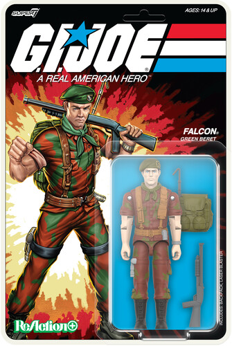 G.I. JOE REACTION WV 04 - LT. FALCON