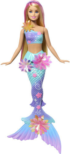 Mattel - Barbie Flower Magic Mermaid, Blonde
