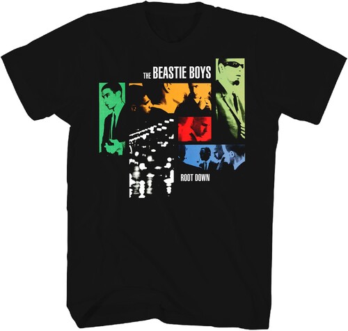 BEASTIE BOYS ROOT DOWNTSHIRT 2XL BLK 10431066A5