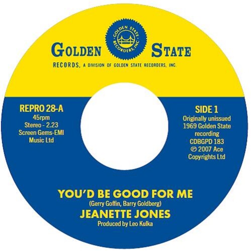 YOU'D BE GOOD FOR ME / CUT LOOSE