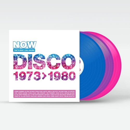 Now That's What I Call An Era - Disco: 1973-1980 / Various - Blue, Violet & Pink Colored Vinyl