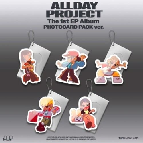 Allday Project - Photocard Pack Version - incl. Profie Photocards, Photocard, Sticker + Keyring [Import]