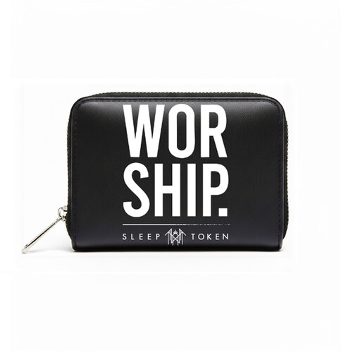 ROCKSAX SLEEP TOKEN WORSHIP LOGO PURSE BLACK