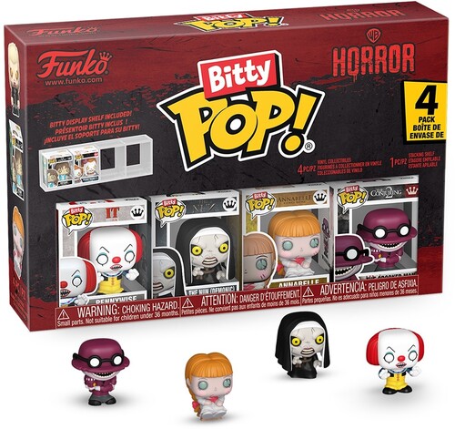 BITTY POP HORROR PENNYWISE 4 PACK